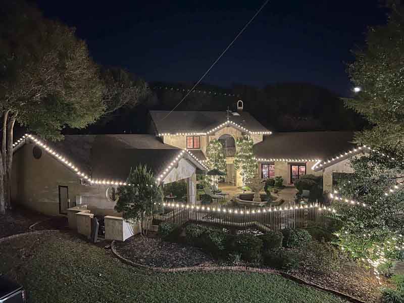 Magical Christmas Lighting in Wilmington